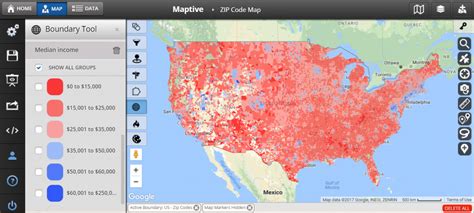 How To Create A Zip Code Map With Maptives Mapping Software