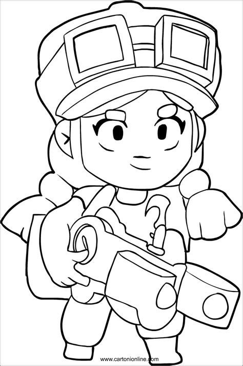 Brawl Stars Coloring Pages Eve Coloring Pages