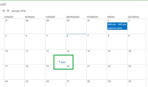 Calendar On Main Site Page Doesnt Show Events Microsoft Community
