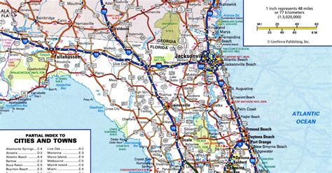 Elgritosagrado11 25 Best Detailed Road Map Of Florida