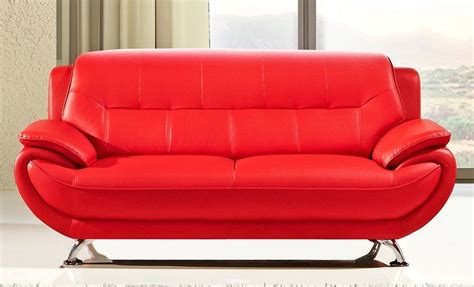 10 Best Collection Of Red Leather Sofas Sofa Ideas