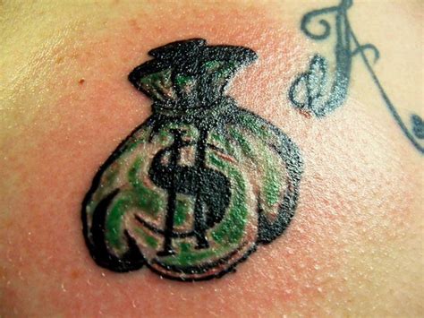 Top 53 mind blowing money tattoo ideas 2020 inspiration guide. Money Bag Tattoo | Flickr - Photo Sharing!