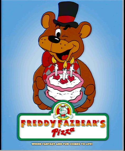 Willywill On Twitter Freddy Fazbears Pizza Birthday Poster 1992