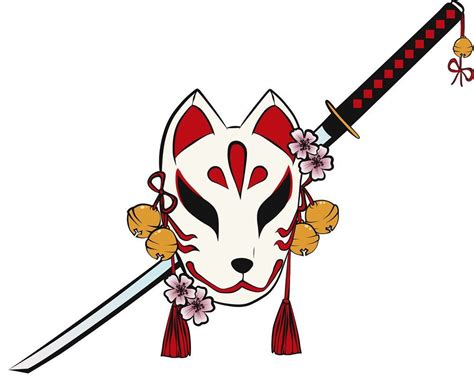 Demon Slayer Fox Mask Art Manga