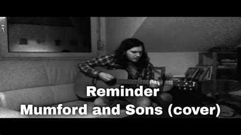 Reminder Mumford And Sons Cover Youtube