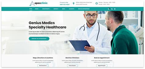 25 Medical Wordpress Templates For Healthcare Clinics Websites