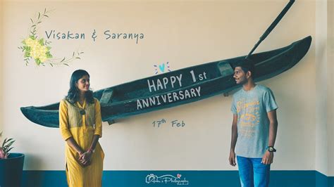 Wedding Anniversary Visakan And Saranya Tiruppur Anbu S Photography Youtube