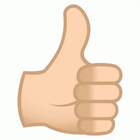 Thumbs Up Joypixels Sticker Thumbs Up Joypixels Approve Discover Share Gifs