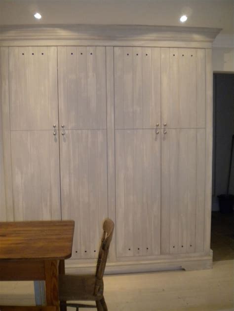 2x 31 oz cans of cabinet paint, 1x roller arm, 2x roller covers, 1x. Pantry cupboard, hand painted supawood (MDF) units with a ...