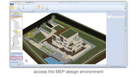 Edificius Mep Tutorial The Mep Design Environment Acca Software