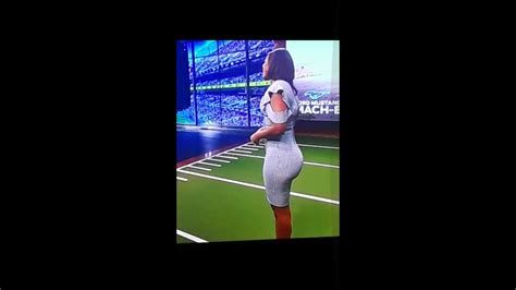 Nfl Reporter Kristina Pink Of Fox Sports Shows Amazing Ass Body Youtube