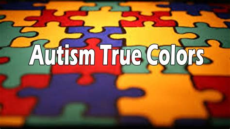 Autism True Colors Youtube