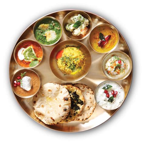Collection Of Veg Thali Png Pluspng