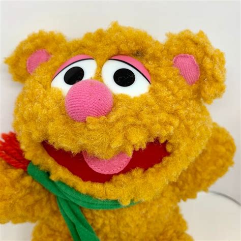 Muppet Fozzie Bear Christmas Plush Mcdonalds Holiday Etsy
