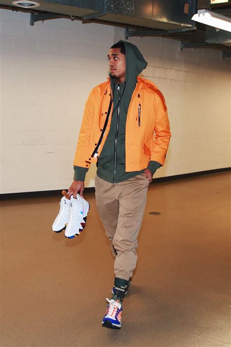Clarkson scored at least 15 points in each of the jazz's wins during the series and while he. Jordan Clarkson with the Nike Air Humara and Kyrie 4 ...