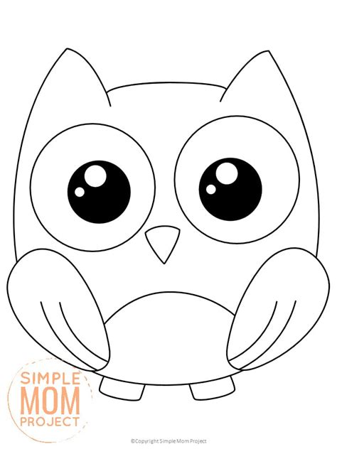 Woodland Animal Printable Templates Simple Mom Project Store