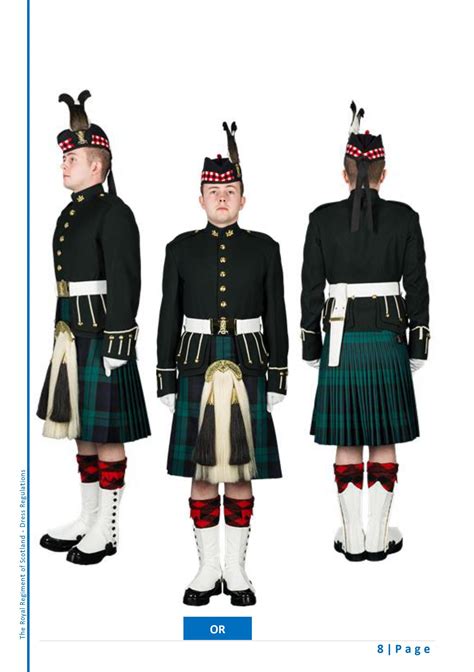 Scots No1a Dress Ceremonial Other Ranks