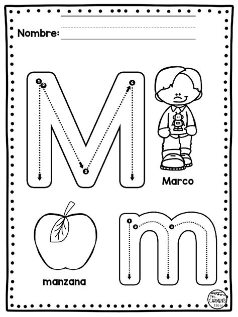 Ibrito De Grafomotricidad Mis Primeros Trazos14 Preschool Letter M
