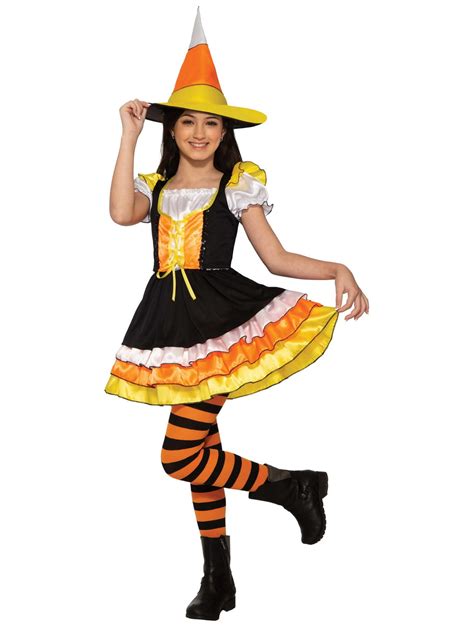 Girls Little Miss Candy Corn Costume