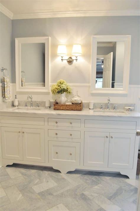 So, here it is the first. 19 Double Vanity Bathrooms That Will Make Your Lives ...