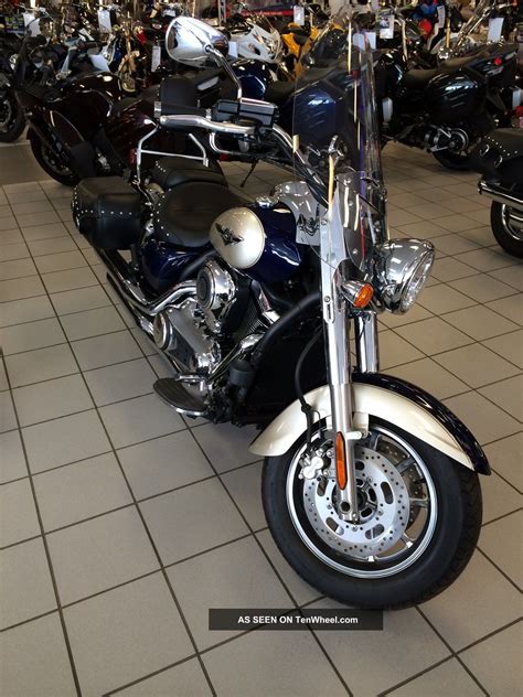 For those who would like more detailed information on their kawasaki motorcycle, a service manual. 2009 Kawasaki Vulcan 1700 Classic Lt Blue Vn1700g9f