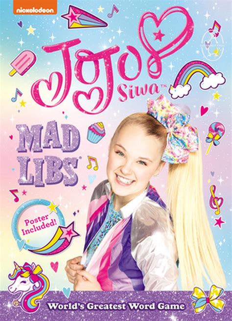 Mad libs can be created for any subject, occasion, or age group. Jojo Siwa Mad Libs by Carrie Cray (English) Paperback Book ...