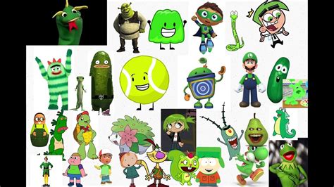 Which One Of These Green Characters Are Better Youtube