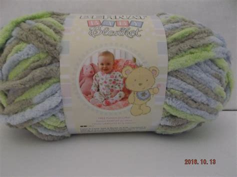 Bernat Baby Blanket Yarn Colour Little Boy Dove 100 Etsy Canada