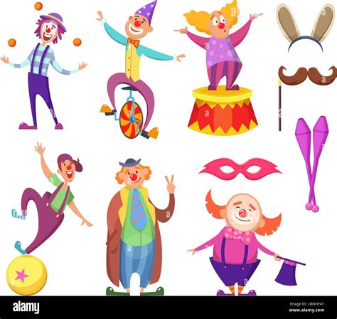 Clown Circus Cut Out Stock Images And Pictures Alamy
