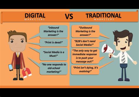 What Is Difference Between Traditional And Digital Marketing