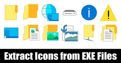 How To Extract Icons From Windows Exe Files