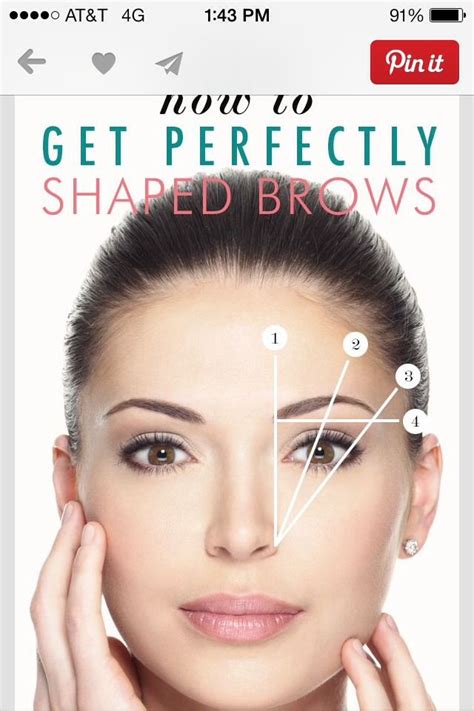 How To Get Perfectly Shaped Brows Eyebrow Makeup Tips Eyebrow Makeup