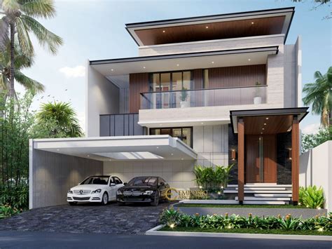 Cara membuat rumah modern sederhana minimalis minecraft 1 youtube. Desain Rumah Modern 2.5 Lantai Ibu Jeanette di Bogor, Jawa ...