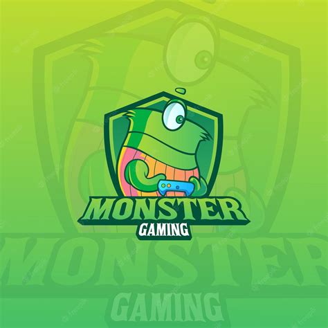 Premium Vector Monster Gaming Vector Logo Design