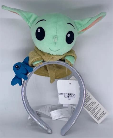 Disney Star Wars Mandalorian Child Grogu Baby Yoda Mouse Ears Headband
