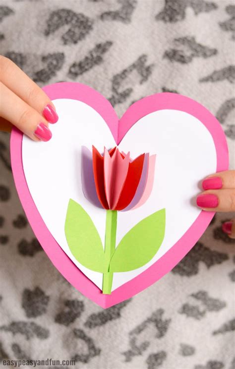 18 Handmade Mother's Day Cards That Kids Can Make (And ... Make handmade valentines for the kids to exchange at school.