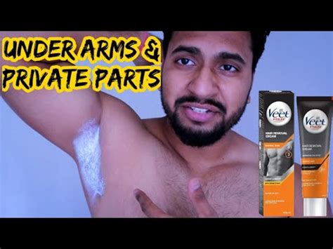 Today we show you how to use a hair removal cream. Veet Hair Removal Cream for Men Demo | How To Use On ...