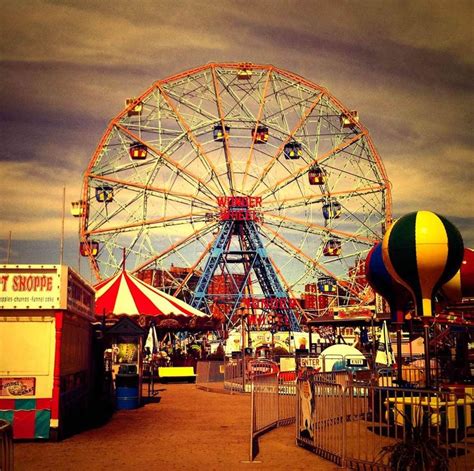Coney Island Ferris Wheel Were Going To New York