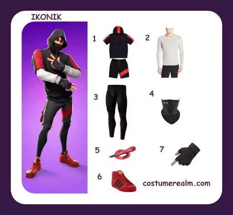 Dress Like Ikonik From Fortnite Kids Costumes Boys Halloween