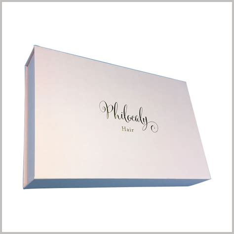 Hair weaving is now the most popular, fastest, safest and most practical way to increase hair volume. Custom cardboard boxes for weave hair packaging box