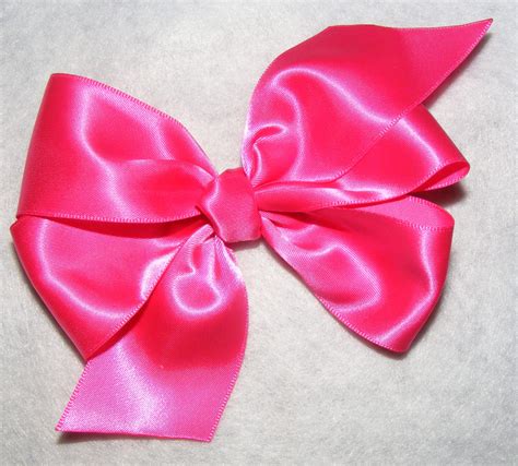 Pink Satin Bow Bows Pink Satin Satin Bows