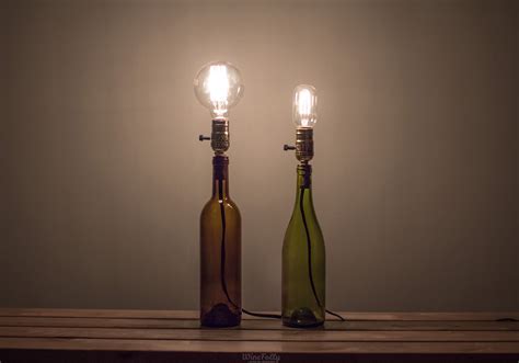 Bridge Pier Janice Geluid Glass Bottle Lamp Ideas Medeklinker Veel Achterzijde