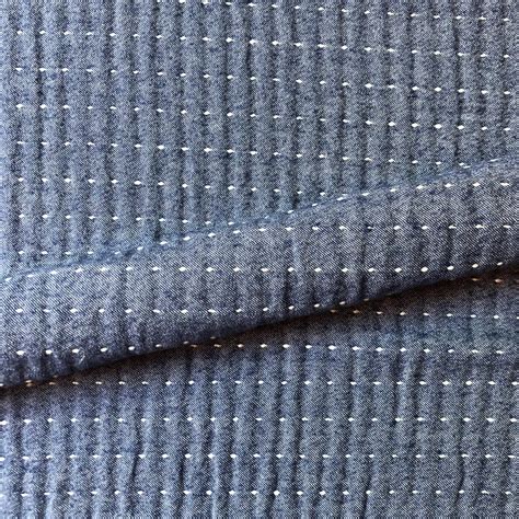 Blue Retro Dobby Dot Cotton Upholstery Fabric 54 By The Yard Walmart