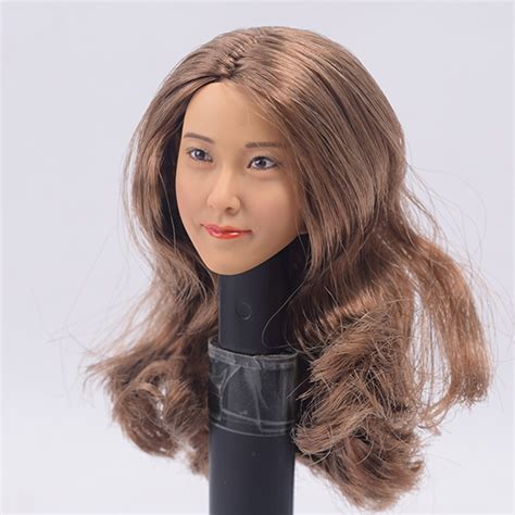 Phicen Kumik Female Head Sculpt In Action Figure 16 12 Hair For 12 Inch