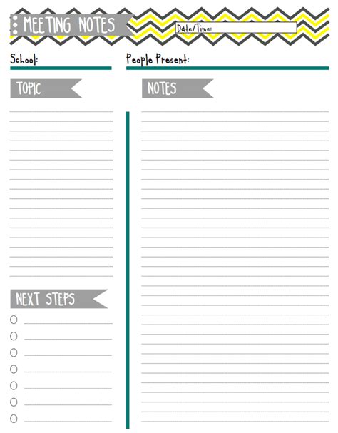 Printable pathophysiology note taking template for nursing students. Meeting Tips and Tools | Ms. Houser