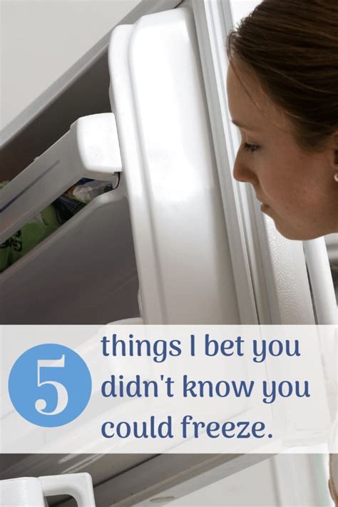 5 Things I Bet You Didnt Know You Could Freeze Simply Real Moms
