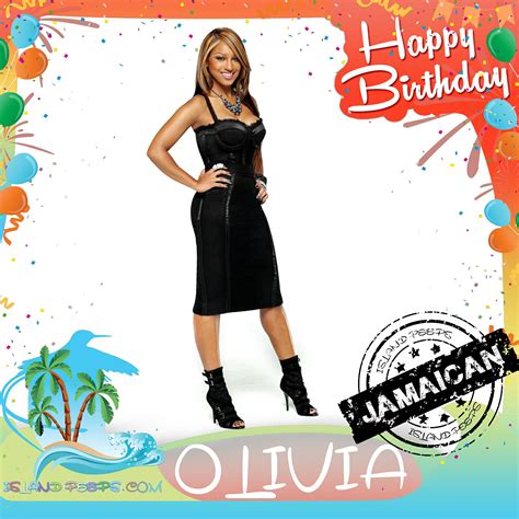 Happy Birthday Olivia Jamaican Born Singer And Tv Personality Today We Celebrate You