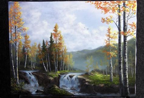 Want To Learn How To Paint Waterfalls Watch Kevin As He Paints This