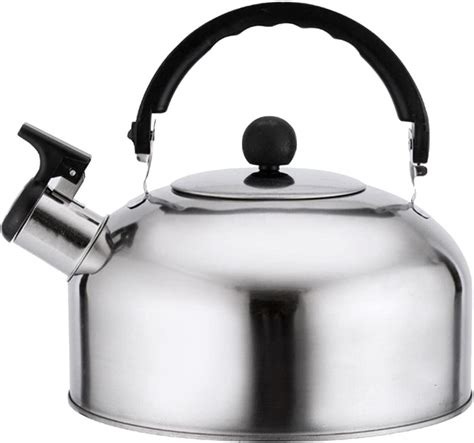 2 5L Whistle Kettle Stainless Steel Stove Top Whistling Kettle