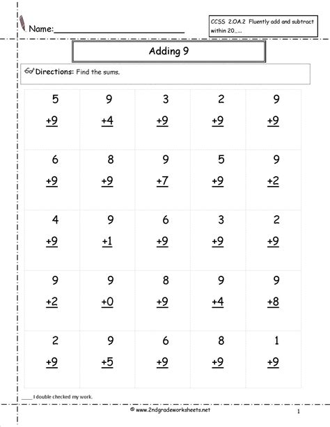 18 Best Images Of One Digit Addition And Subtraction